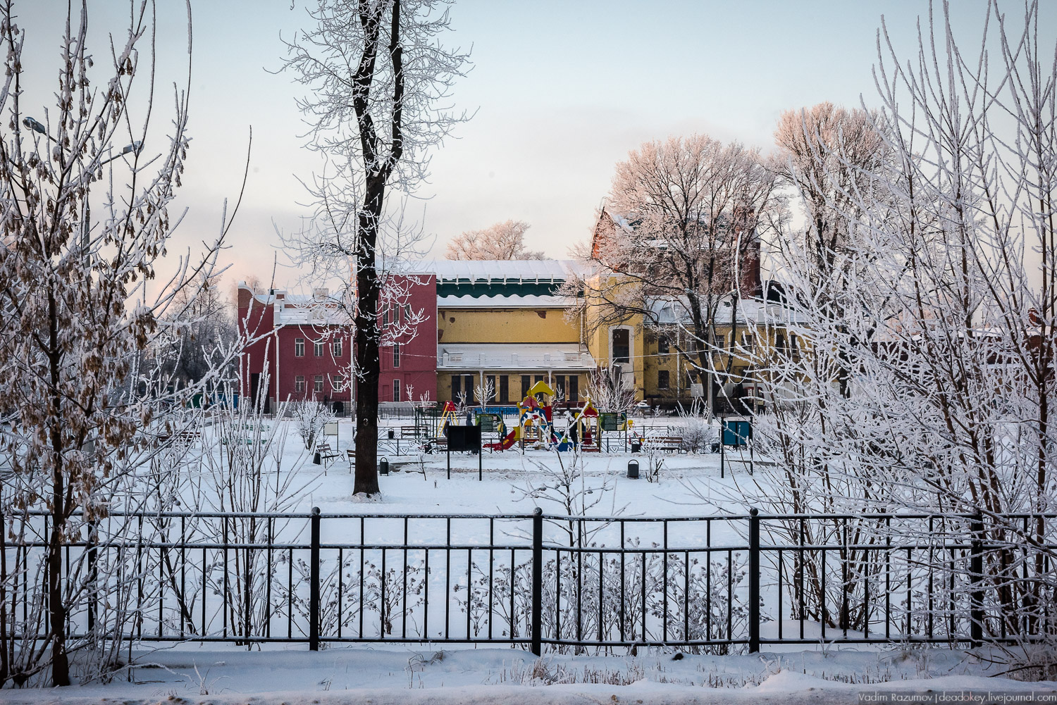 Больничный комплекс, казарма и театр в Орехово-Зуево