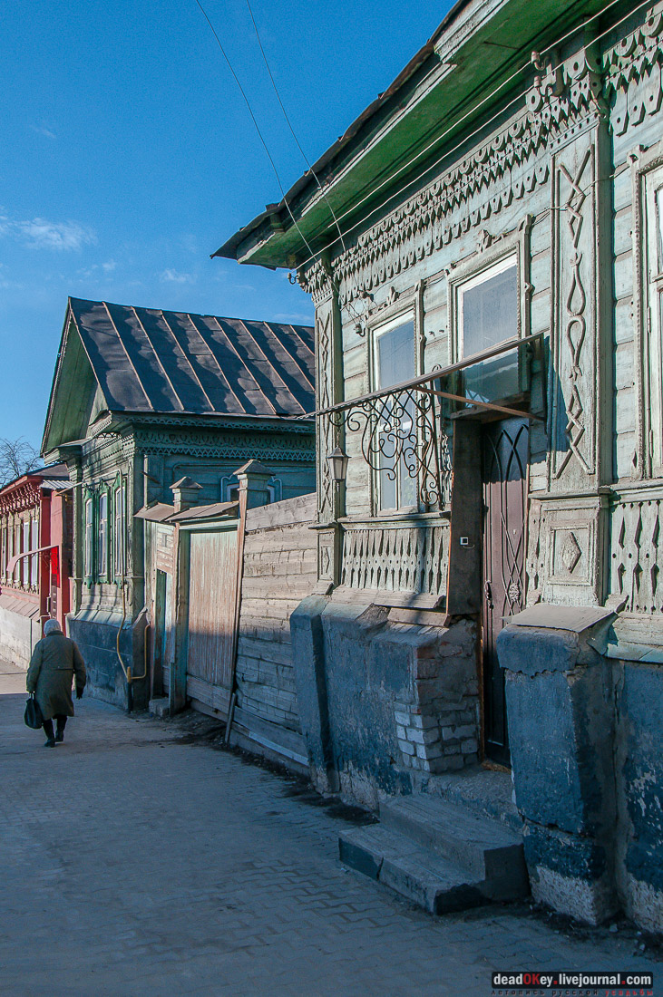 деревянные наличники Ельца, елецкий деревянный наличник