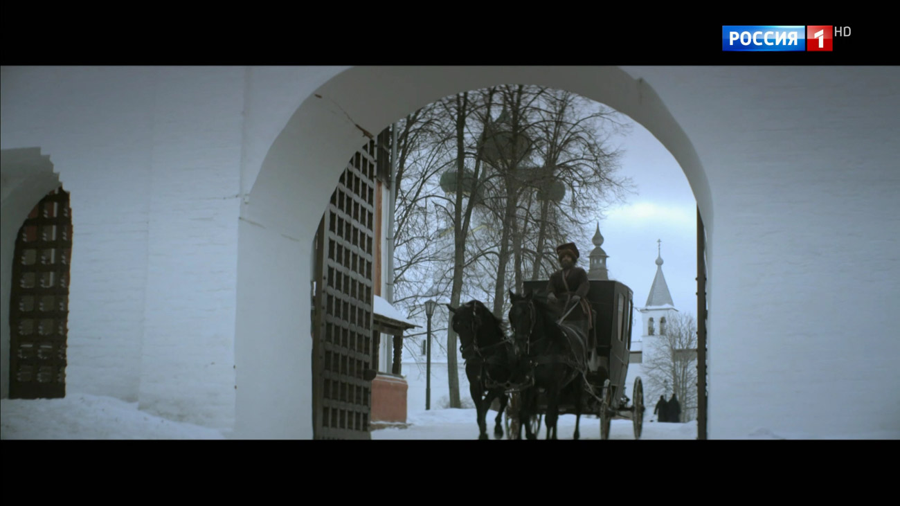 по местам съемок сериала Кровавая барыня (2018), 1 серия, Приглашение на казнь.