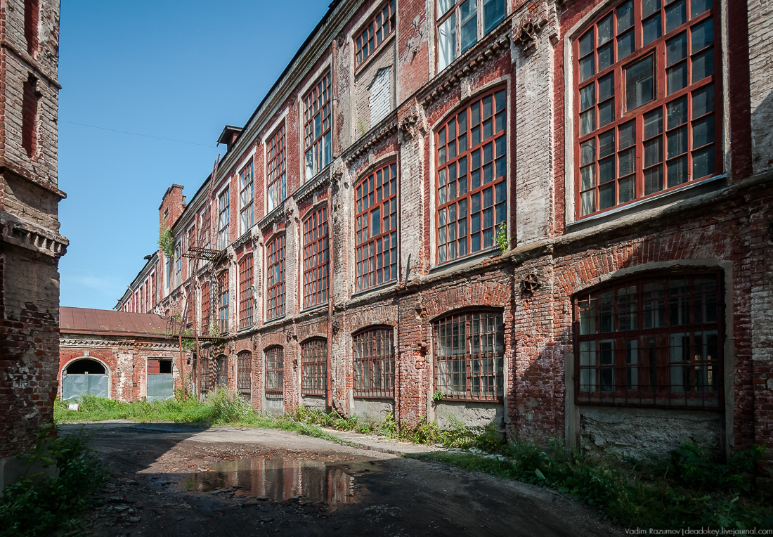 Шерстоткацкая и шелкоткацкая платочно-набивная фабрика братьев Кудиных, Московская обл., Павловский Посад, мкр. Городок.