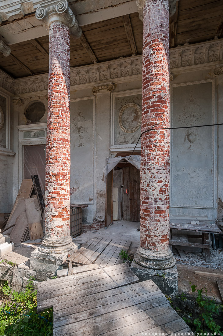 усадьба Никольское-Урюпино, интерьеры Белого домика