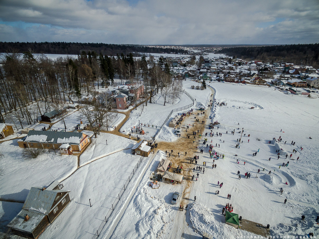 усадьба Мураново. В гости с дроном