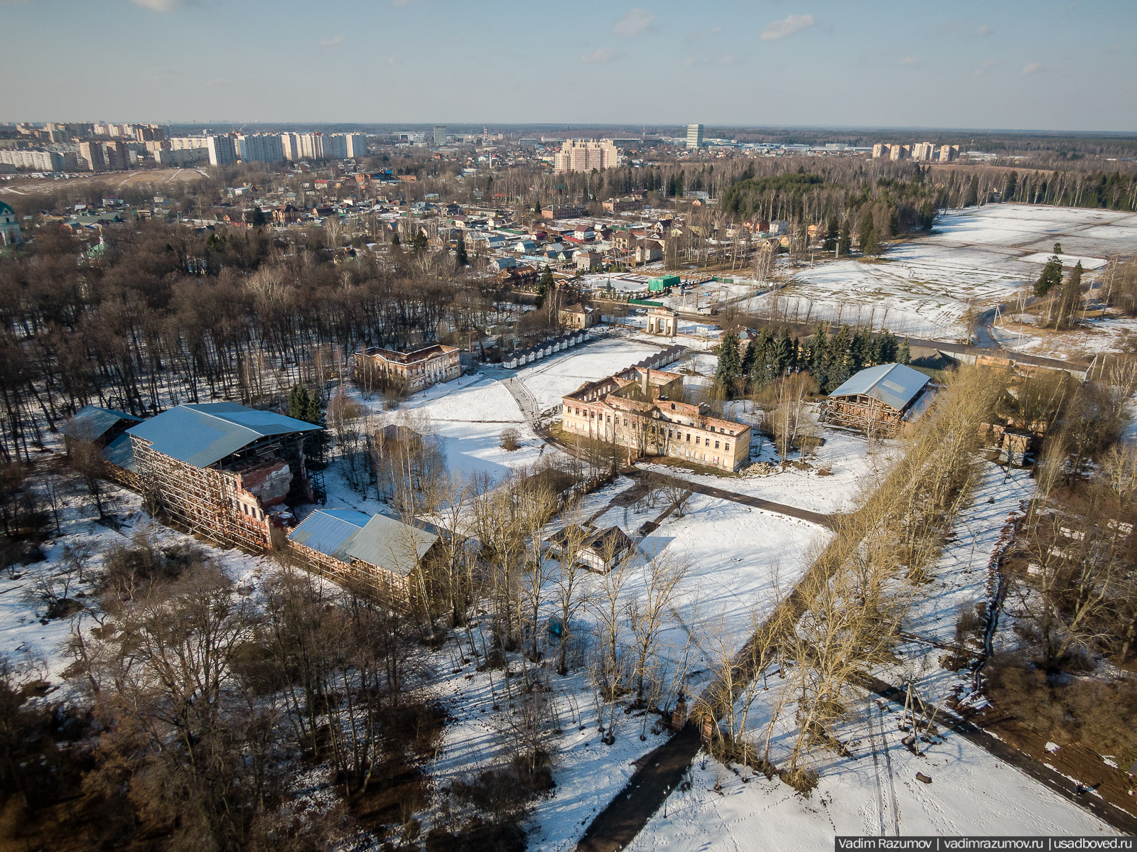 усадьба Гребнево, 2020 год, Андрей Ковалев, реставрация усадьбы