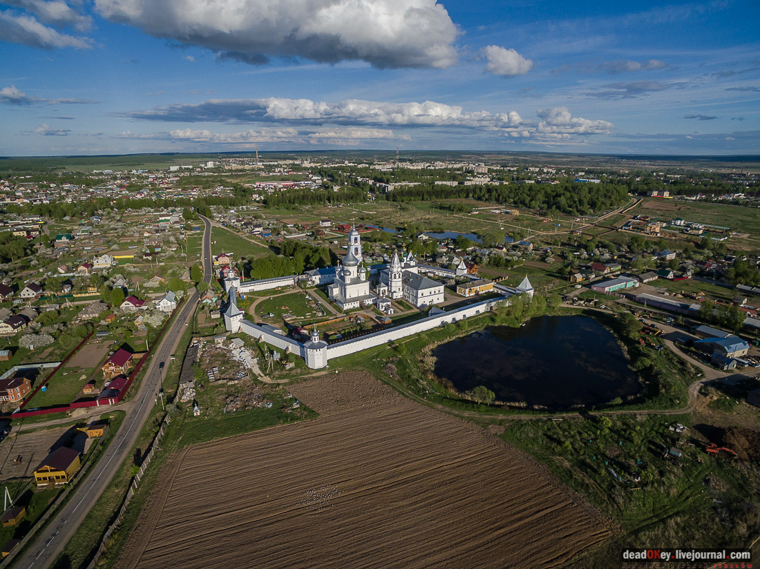 Переславль-Залесский, монастыри, виды с квадрокоптера