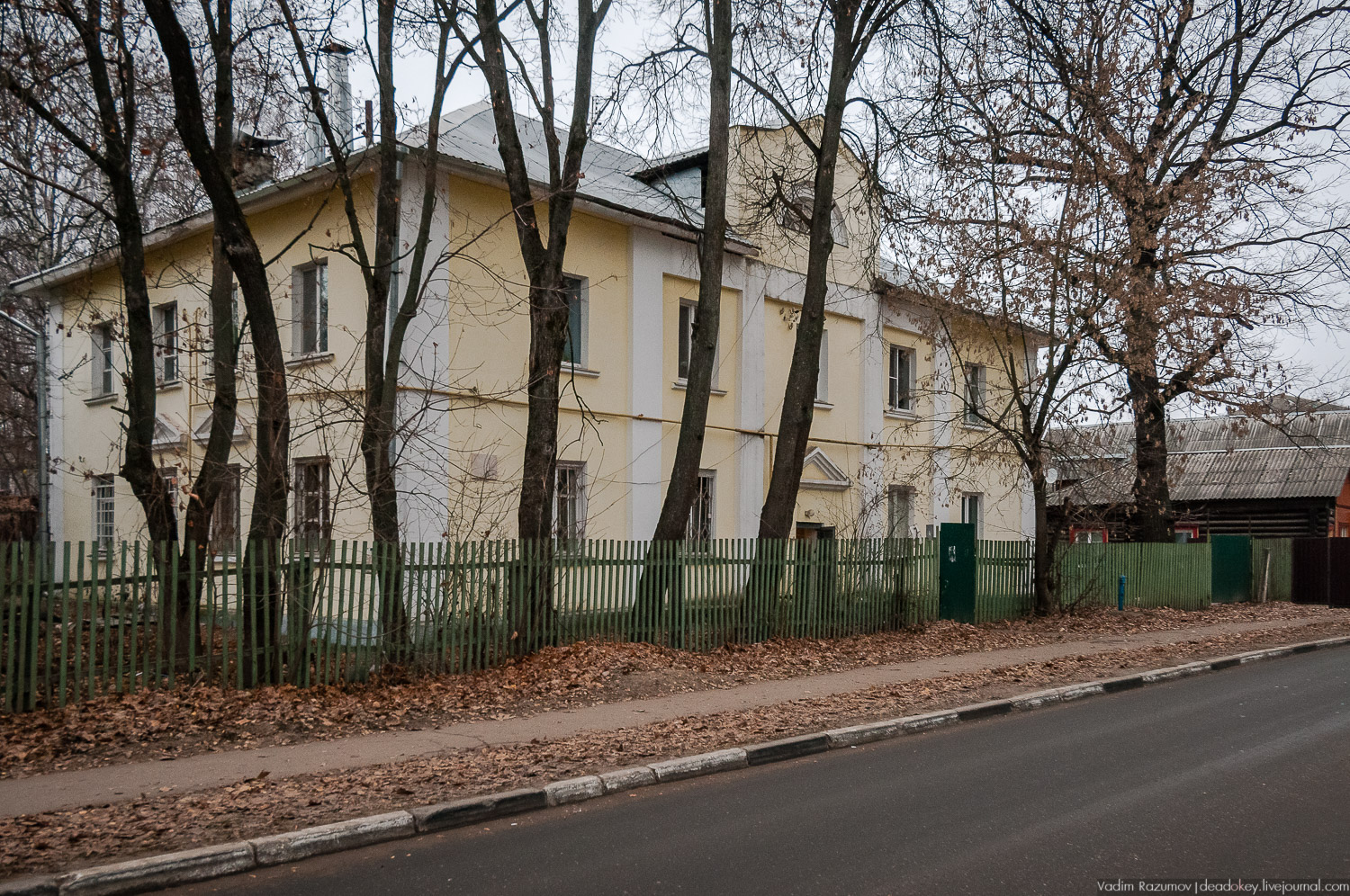 Сергиев Посад, волонтеры спасают дом на Валовой улице