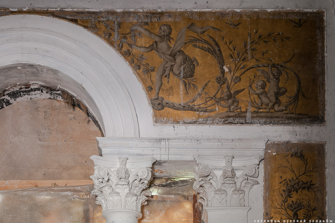 усадьба Никольское-Урюпино, интерьеры Белого домика