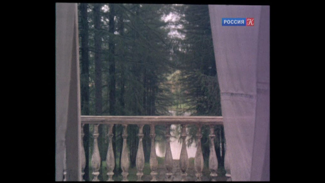 фильм Черный монах (1988), усадьба Середниково, Московская область, Солнечногорский район.