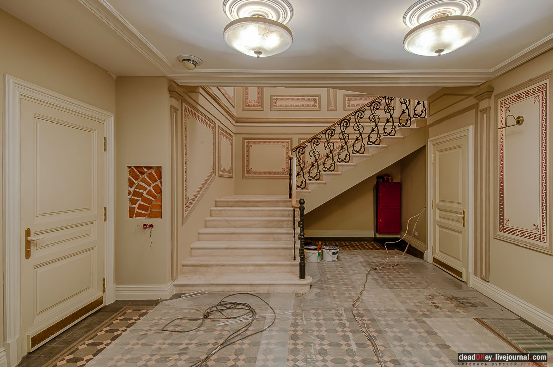 усадьба Приклонской Н.Н., Палаты (корпус №2), XVII в., г. Москва, Архангельский пер., д.10, стр. 2