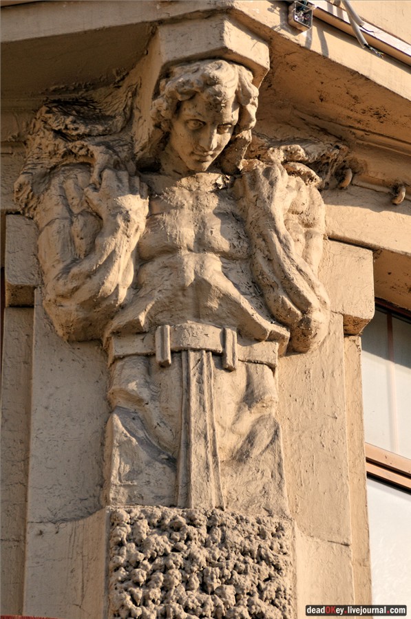 Доходный дом П.А. Скопника, 1906-1907, архитектор Г.А. Гельрих,Садовая-Кудринская ул., 24