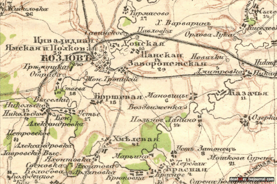 Усадьба Голицыных, г. Мичуринк