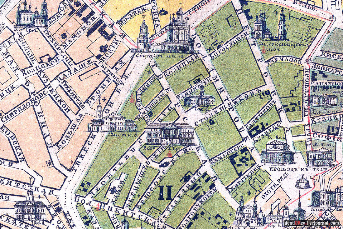 Здание Московской Мэрии, ул. Тверская д.13, архитектор М.В. Казаков