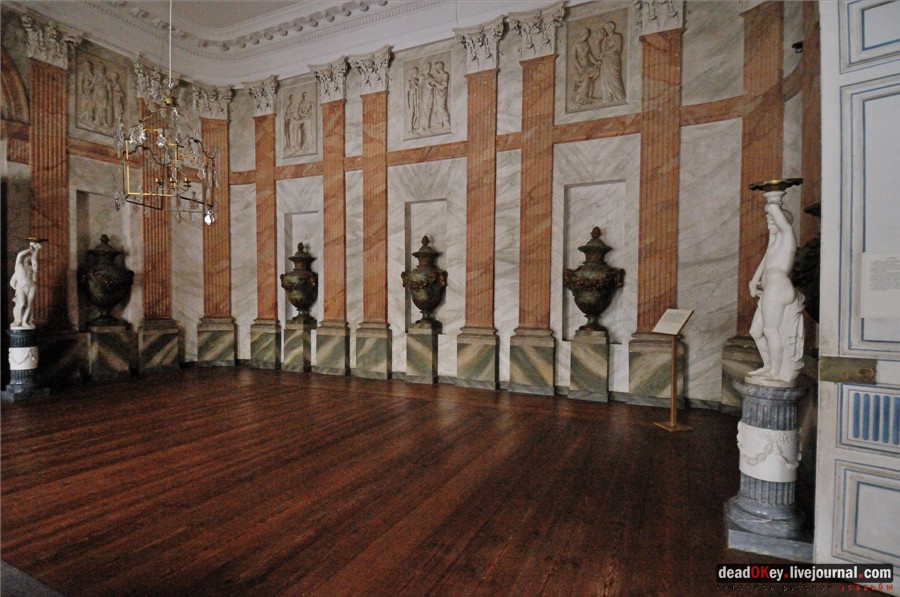 усадьба Кусково, интерьеры Дворца