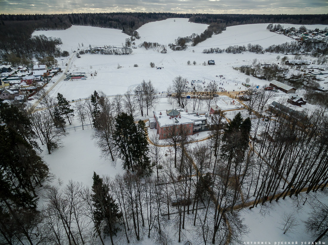 усадьба Мураново. В гости с дроном