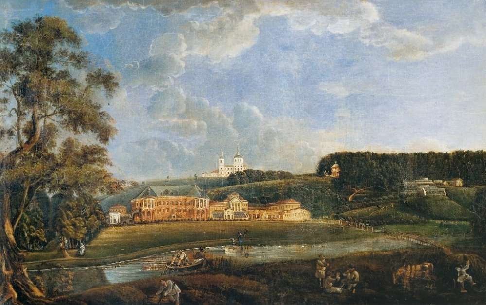 усадьба Семеновское-Отрада с квадрокоптера