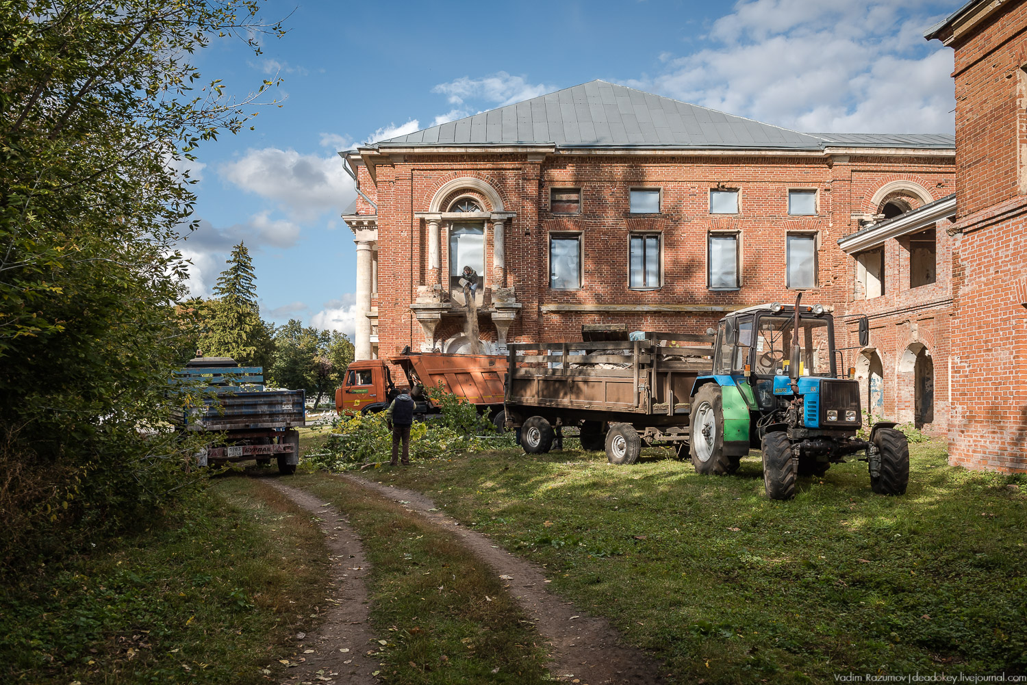 усадьба Полибино, Липецкая область, Усадебные волонтеры 21 сентября 2019 года