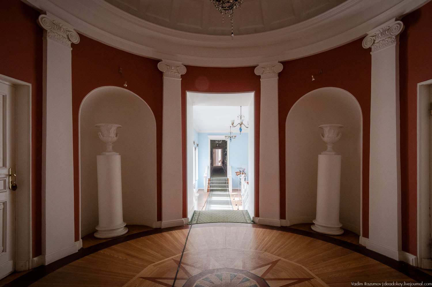усадьба Введенское, интерьеры главного дома, Фото Вадим Разумов, Летопись Русской усадьбы