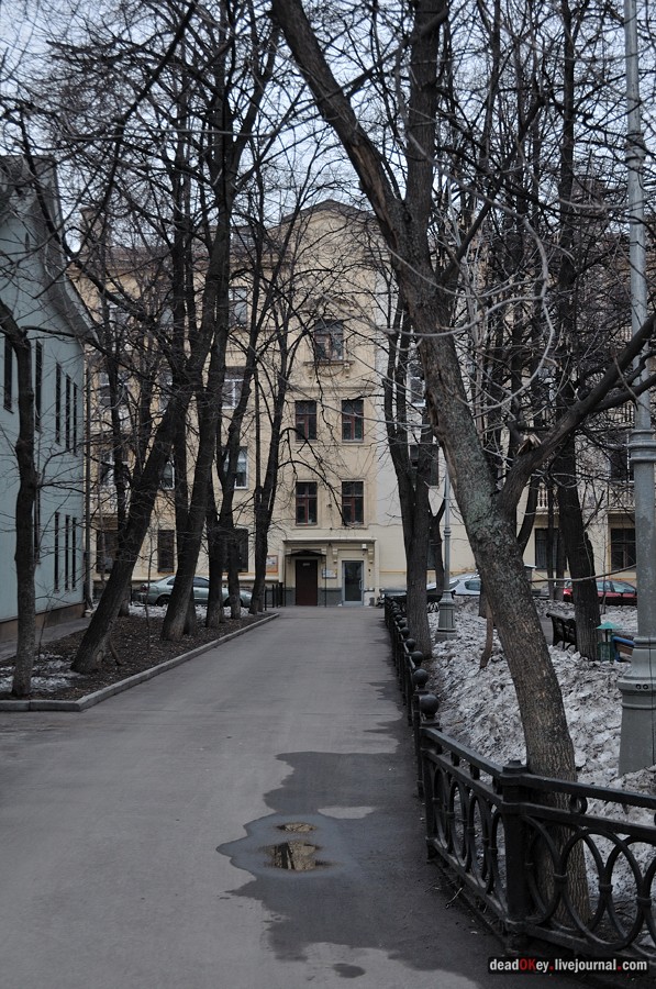 усадьба A. M. Полторацкого (Сабашниковых), Б. Левшинский пер., 6