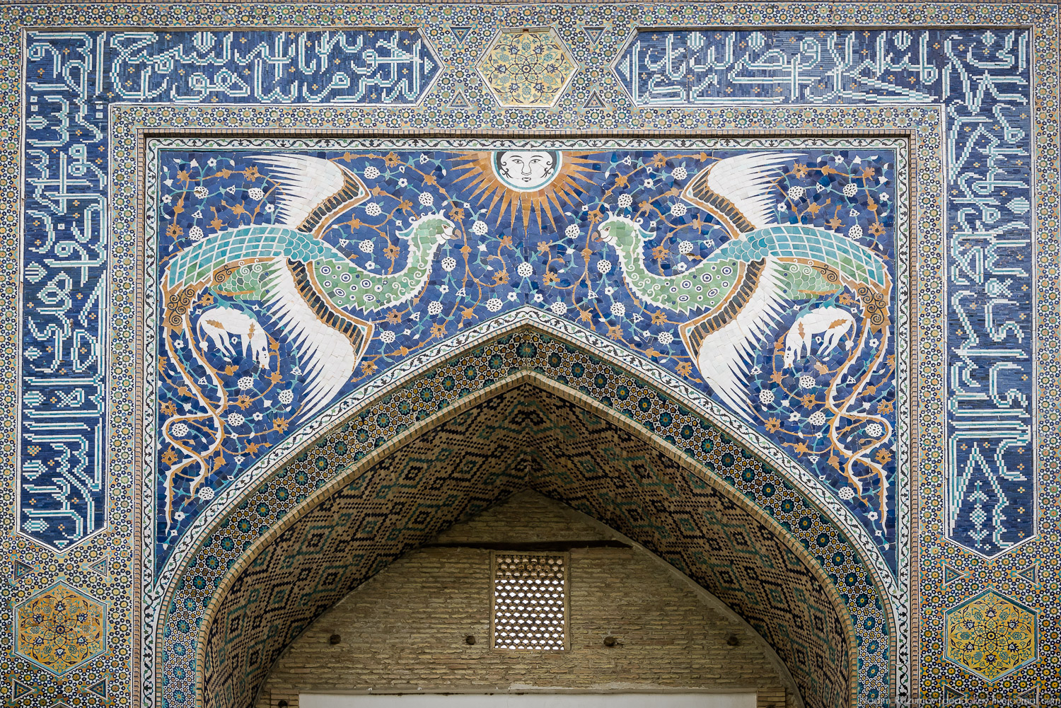 Узбекистан, Бухара, Самарканд, мозаика, поливная керамика