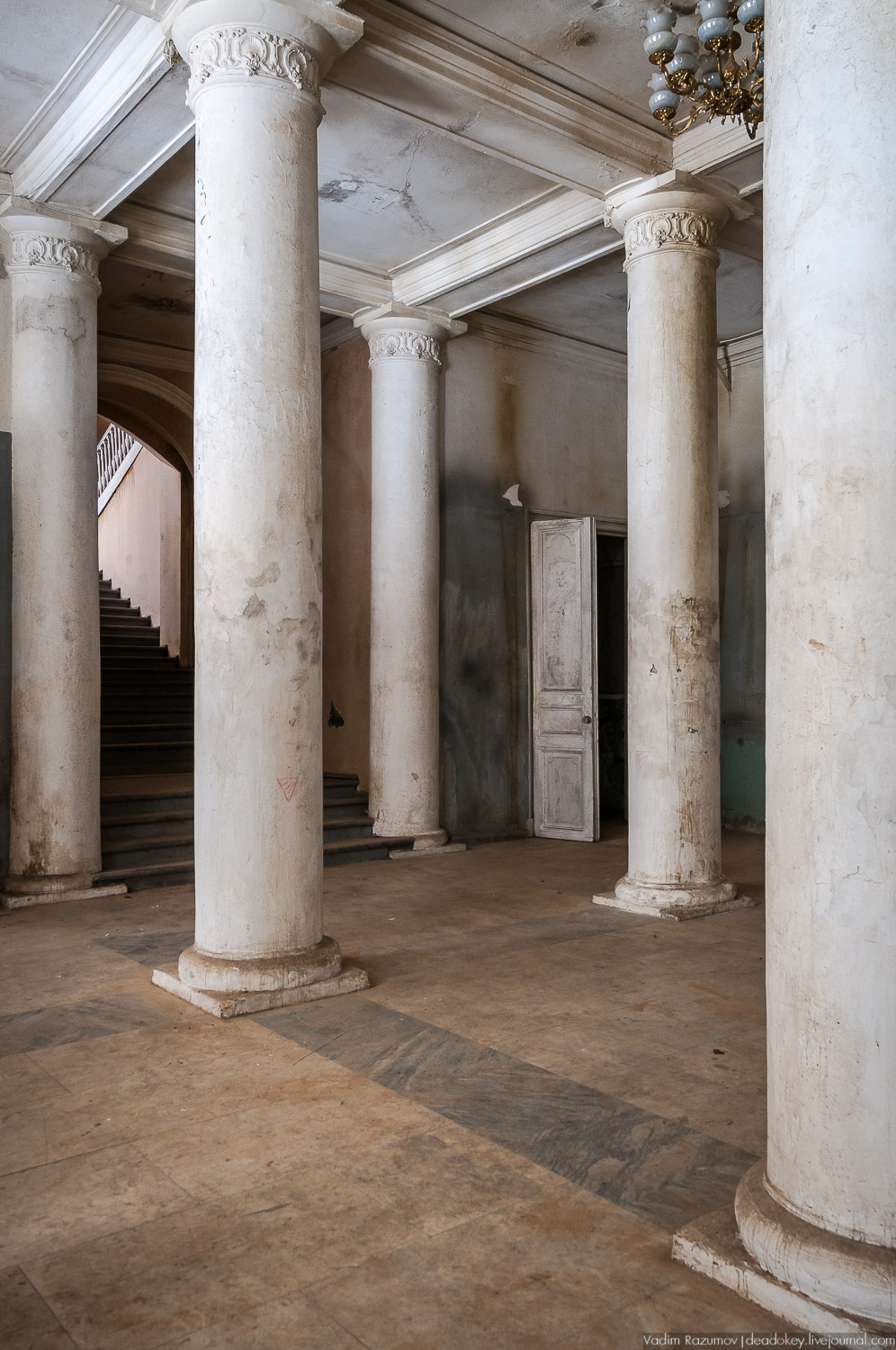 Усадьба Знаменское-Садки, интерьеры главного дома, Москва