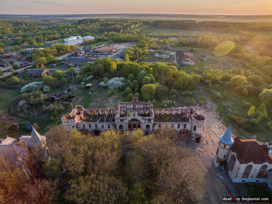 усадьба Муромцево (Судогда) с квадрокоптера