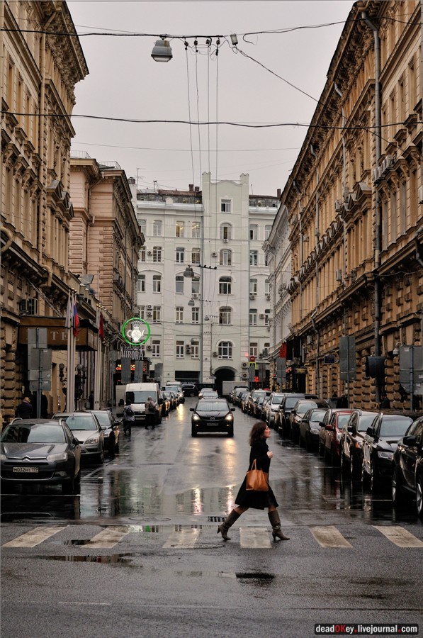 Доходный дом А.С. Грачевой (гостиница Марсель), 1901-1903, архитектор Э.М. Розен, ул. Петровка, 15/13