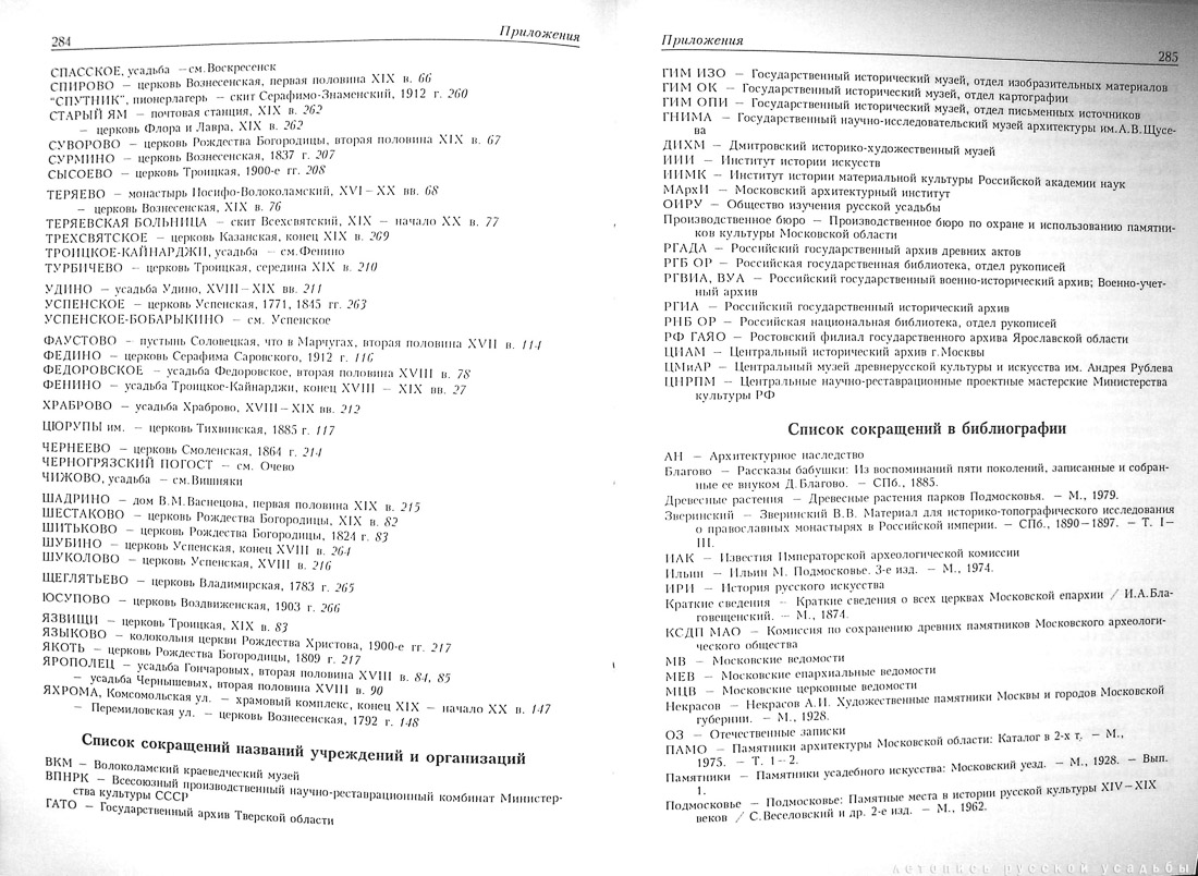 Памятники архитектуры Московской области. Выпуск 1
