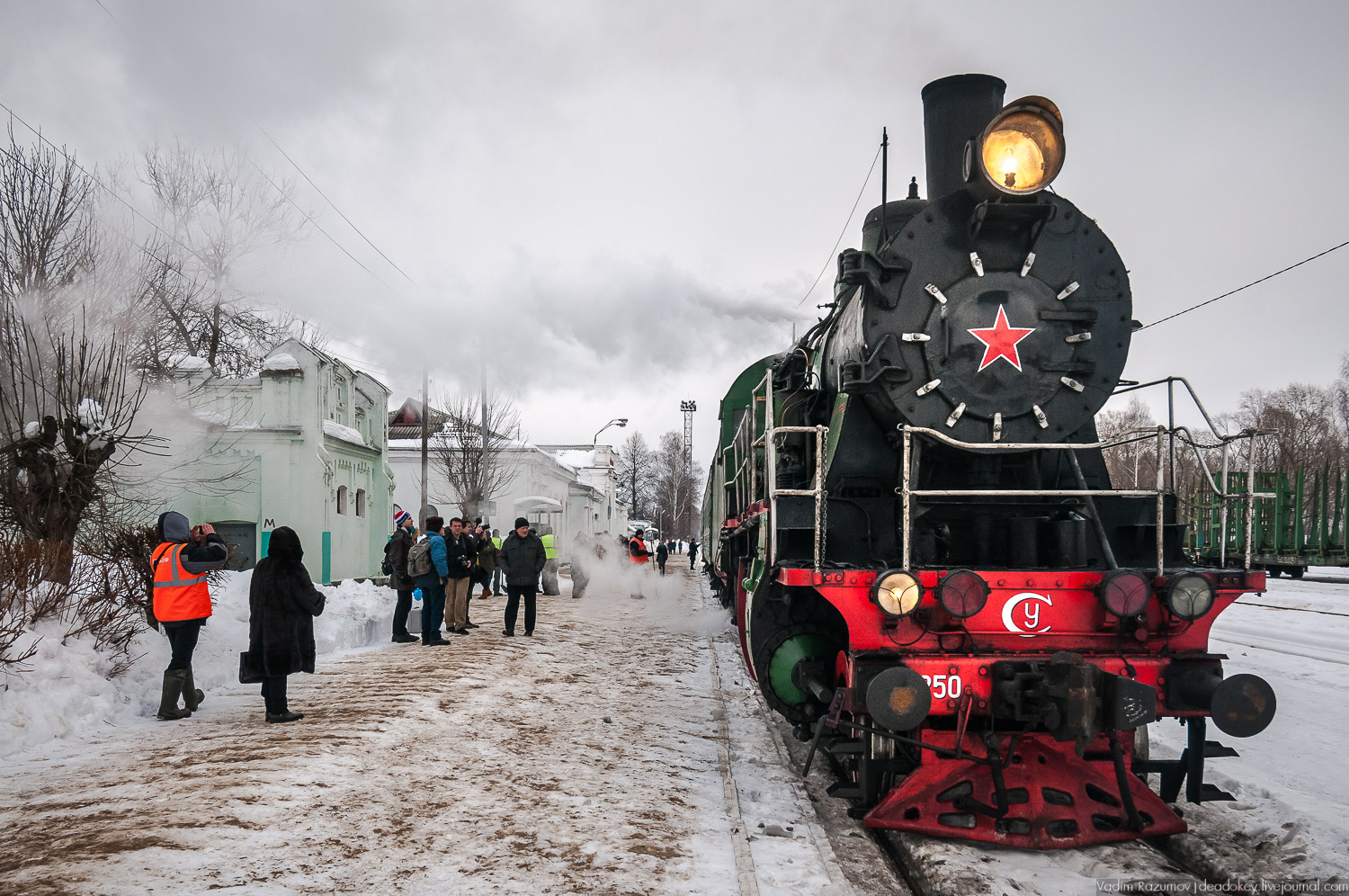 Паровоз Бологое - Осташков