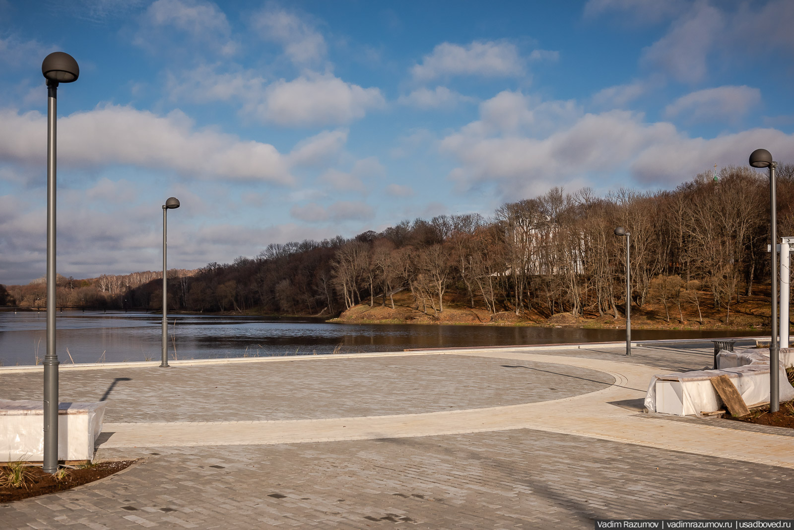 Богородицк, открытие плотины Дворцового пруда, Тульская область