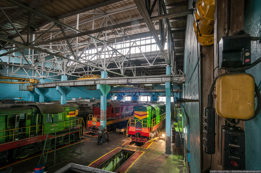 МКЖД. Возвращение истории. Паровозное депо Лихоборы.