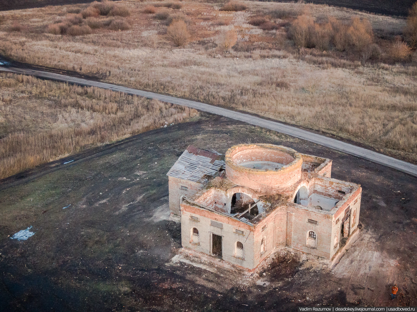 Усадьба Ивановка, колокольня-маяк, Липецкая область, Добринский район