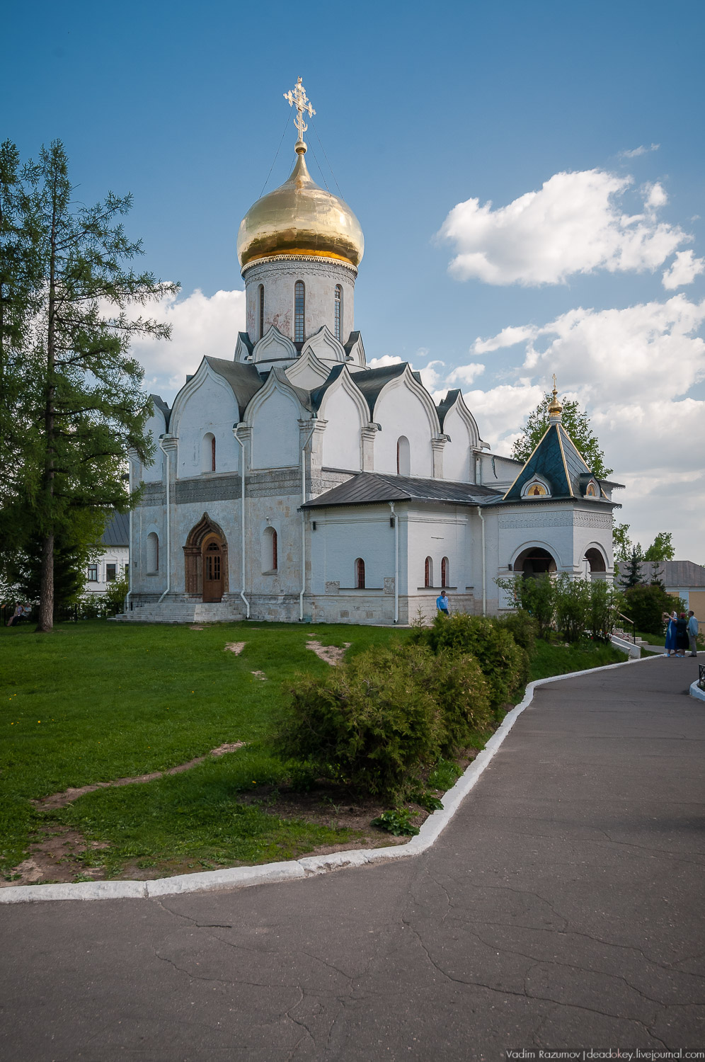 Саввино-Сторожевский монастырь на снимках Ивана Барщевского, фотосравнение