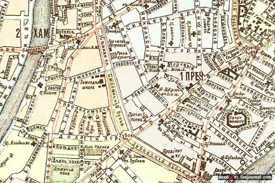 усадьба A. M. Полторацкого (Сабашниковых), Б. Левшинский пер., 6