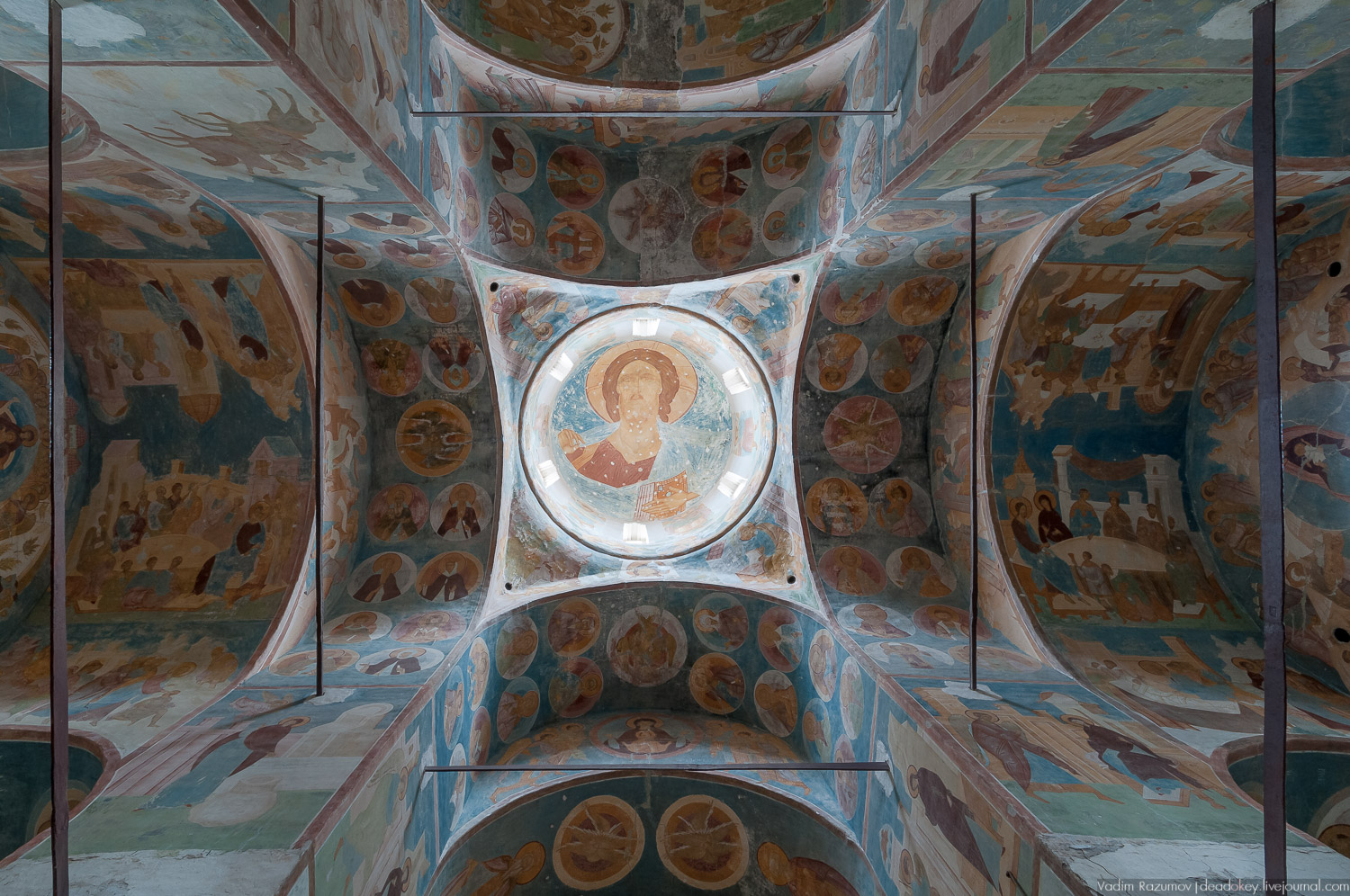 Ферапонтов монастырь, фрески Дионисия