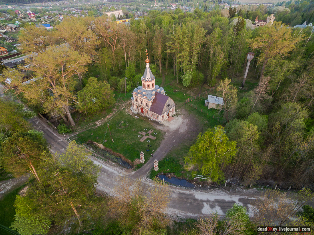 усадьба Муромцево (Судогда) с квадрокоптера