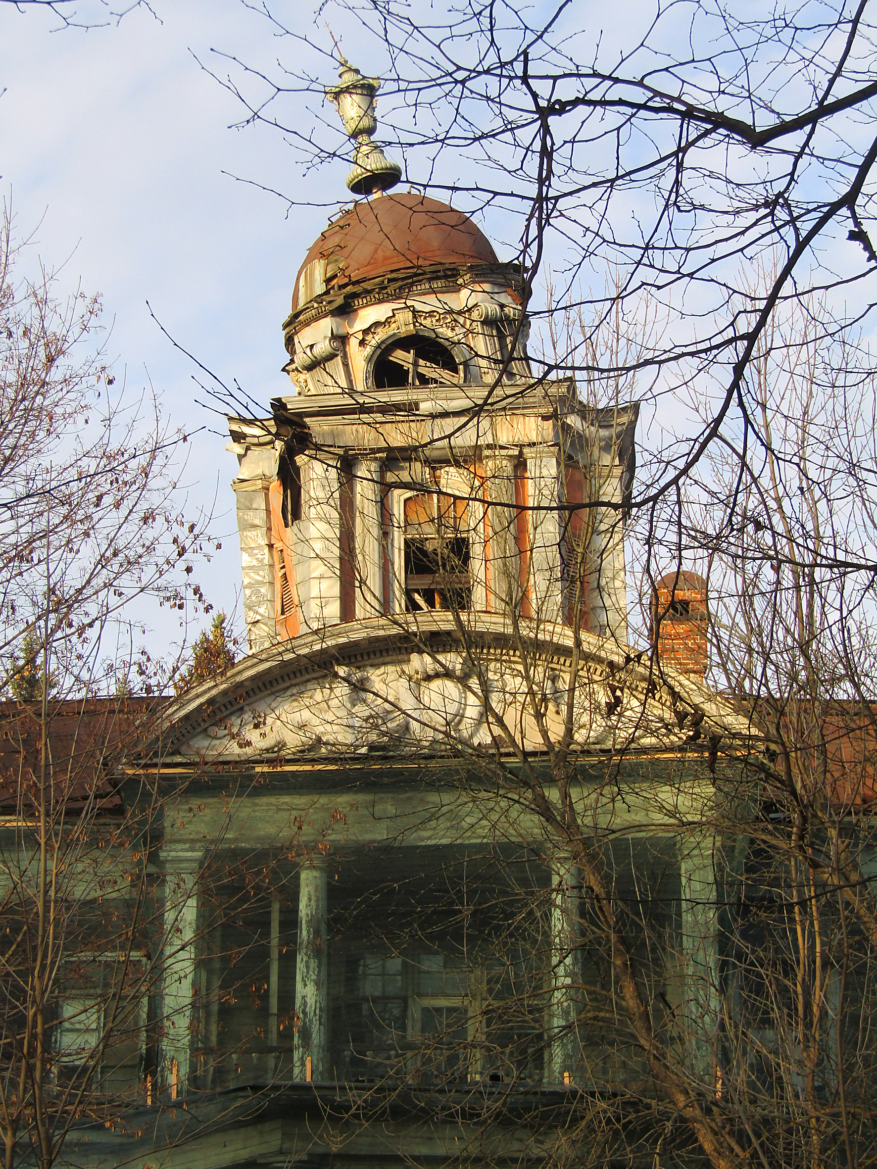 Усадьба Виноградово, Москва, башня дома Германа