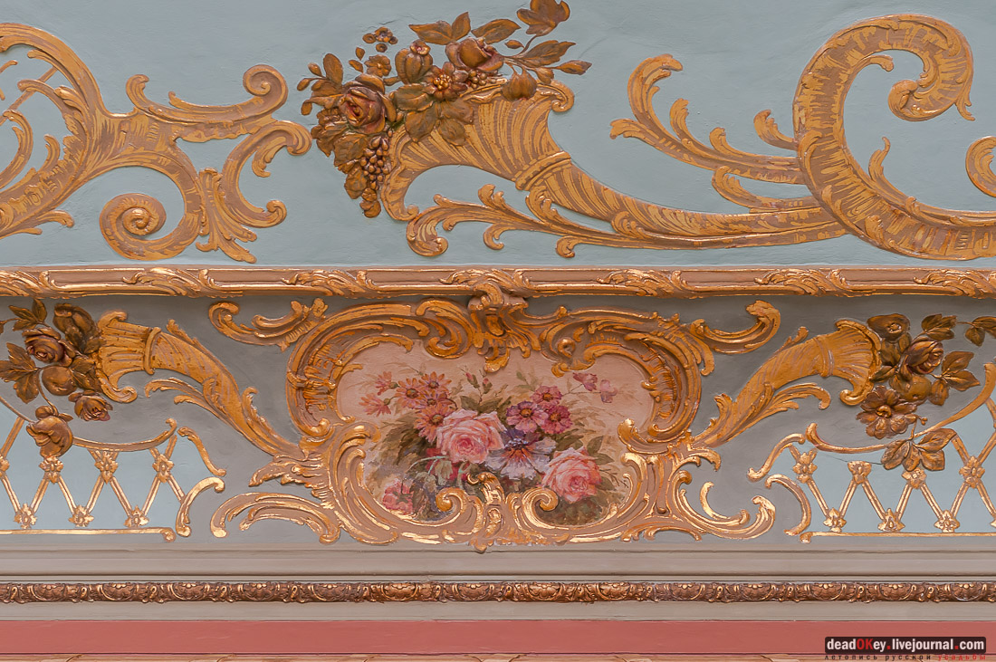 Интерьеры усадеб с цветами. С 8 марта