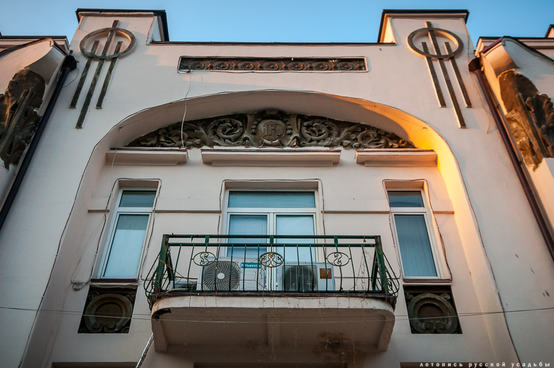 Чечня, Грозный. Особняк нефтепромышленника П. Косенко, 1915 год в стиле модерн