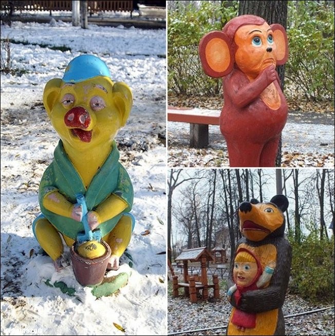 Игровая площадка - ужасы нашего городка