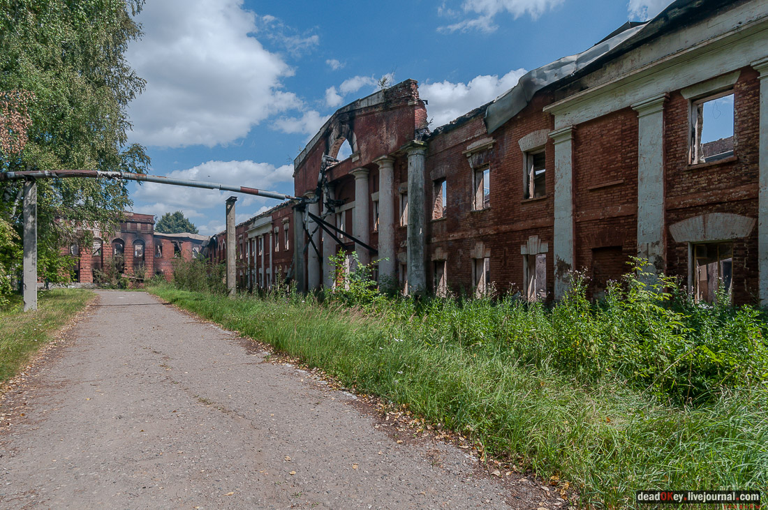 Фабрика Ягужинского, Павловская Слобода, пожар