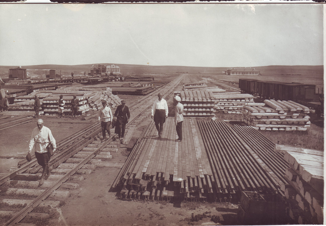 Башкирская железная дорога, архивные фотографии, автор Ткачев А.Д.