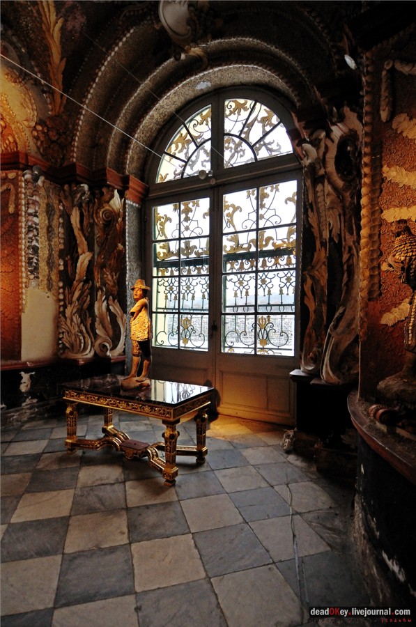 Усадьба Кусково, интерьеры грота