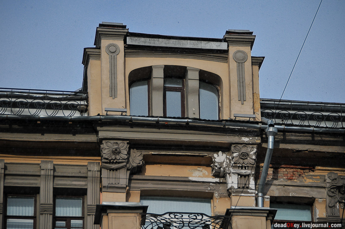 Доходный дом товарищества А. Бахрушина Сыновья, 1900-1901, архитектор К.К. Гиппиус, Тверская ул.12