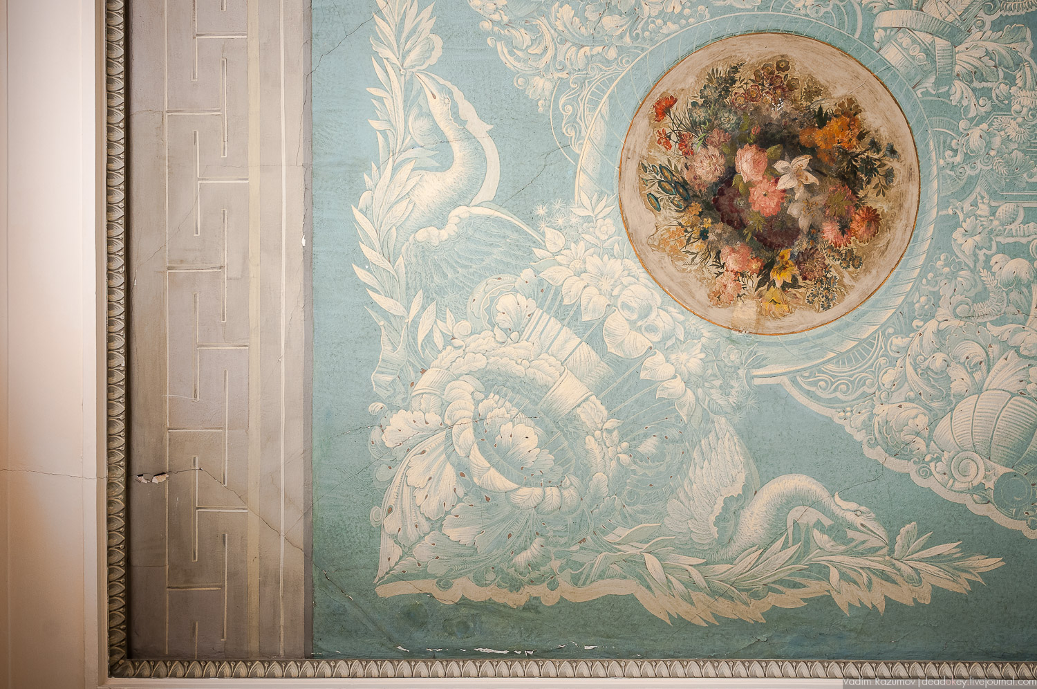 усадьба Братцево, Москва, интерьеры главного дома