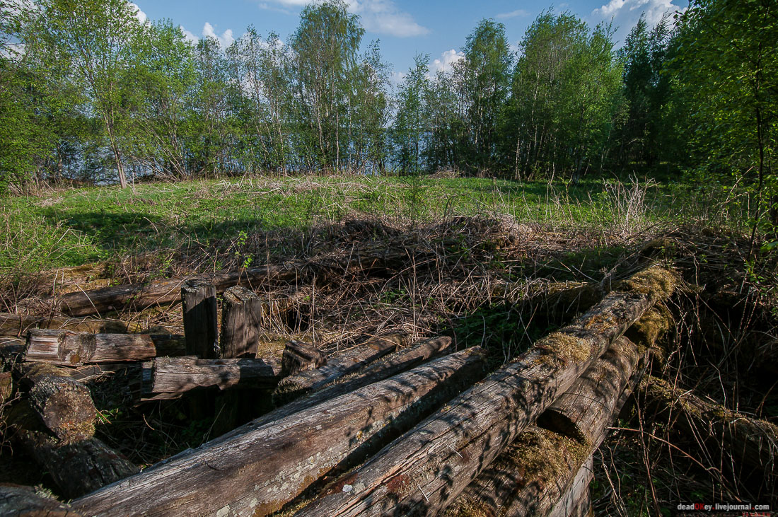 заброшенная деревня Сяпчозеро, Карелия, Кондопожский район