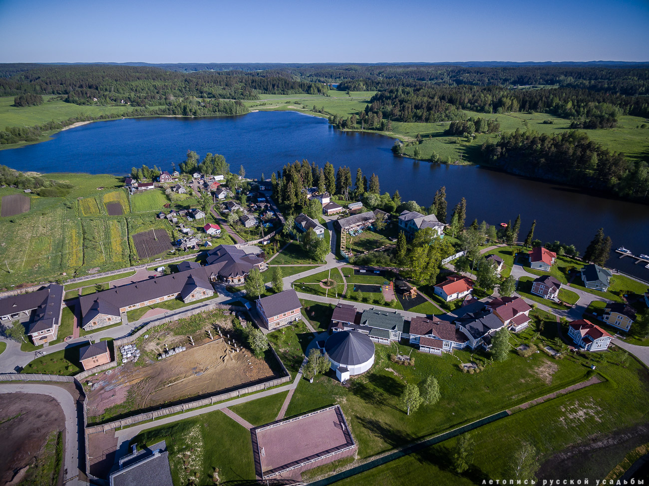 Ладожская усадьба. Ниэмелянхови, усадьба Ниэмеля, Карелия, Сортавала