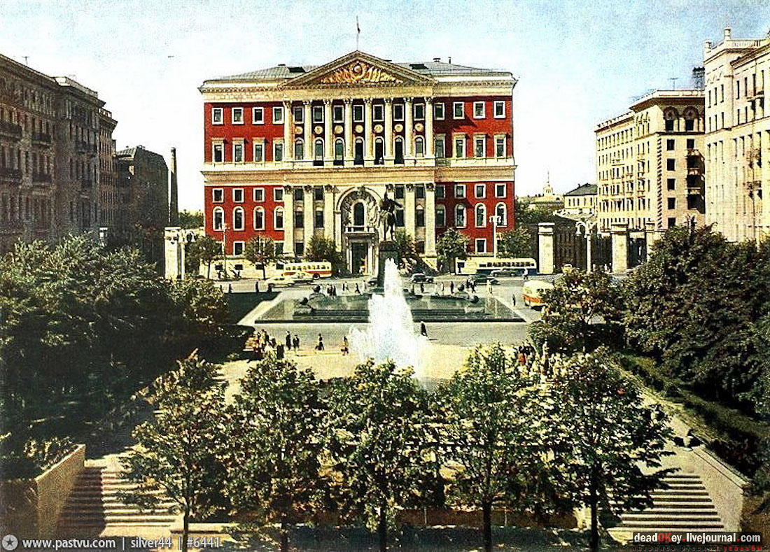 Здание Московской Мэрии, ул. Тверская д.13, архитектор М.В. Казаков