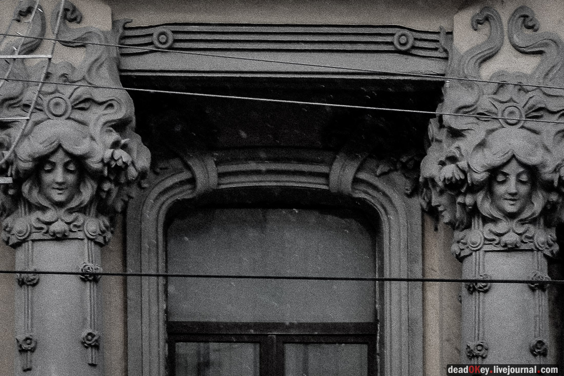 Доходный дом товарищества А. Бахрушина Сыновья, 1900-1901, архитектор К.К. Гиппиус, Тверская ул.12