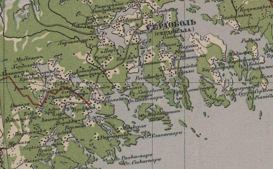 Ладожская усадьба. Ниэмелянхови, усадьба Ниэмеля, Карелия, Сортавала