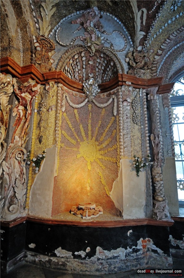 Усадьба Кусково, интерьеры грота