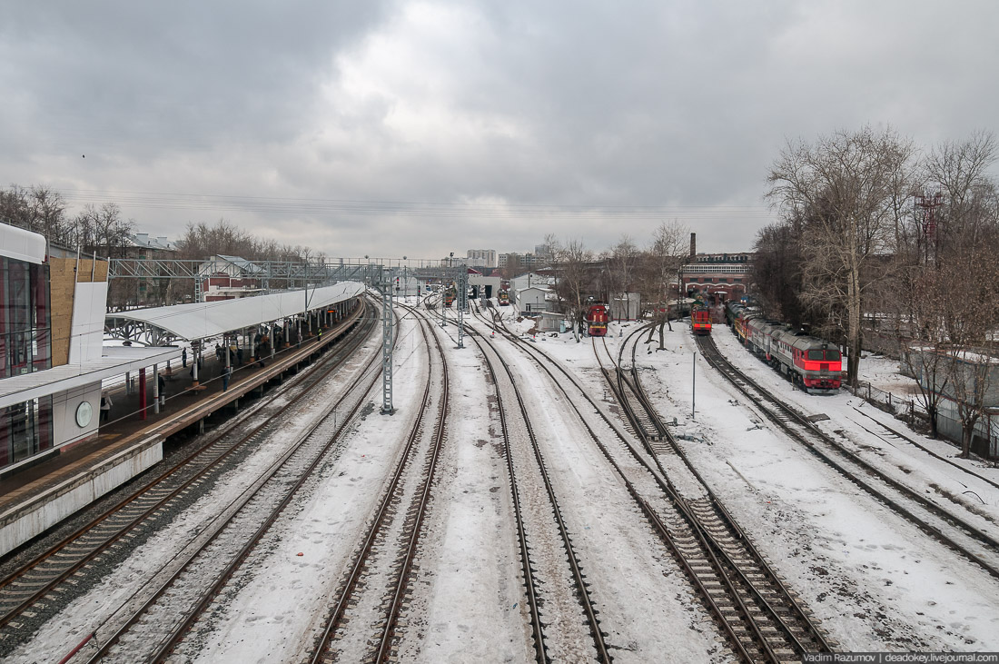 МКЖД. Возвращение истории. Паровозное депо Лихоборы.